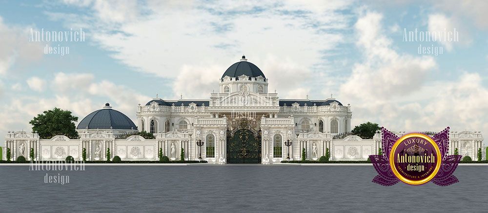 طراحی معماری ویلا کلاسیک06